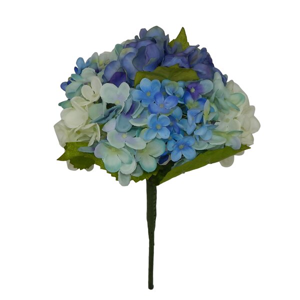 Charlton Home Silk Hydrangea Arrangement Reviews Wayfair   Silk Hydrangea Arrangement 